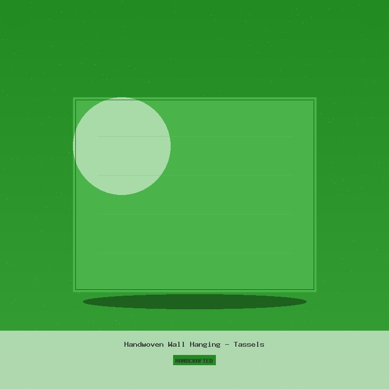 Handwoven Wall Hanging - Tassels